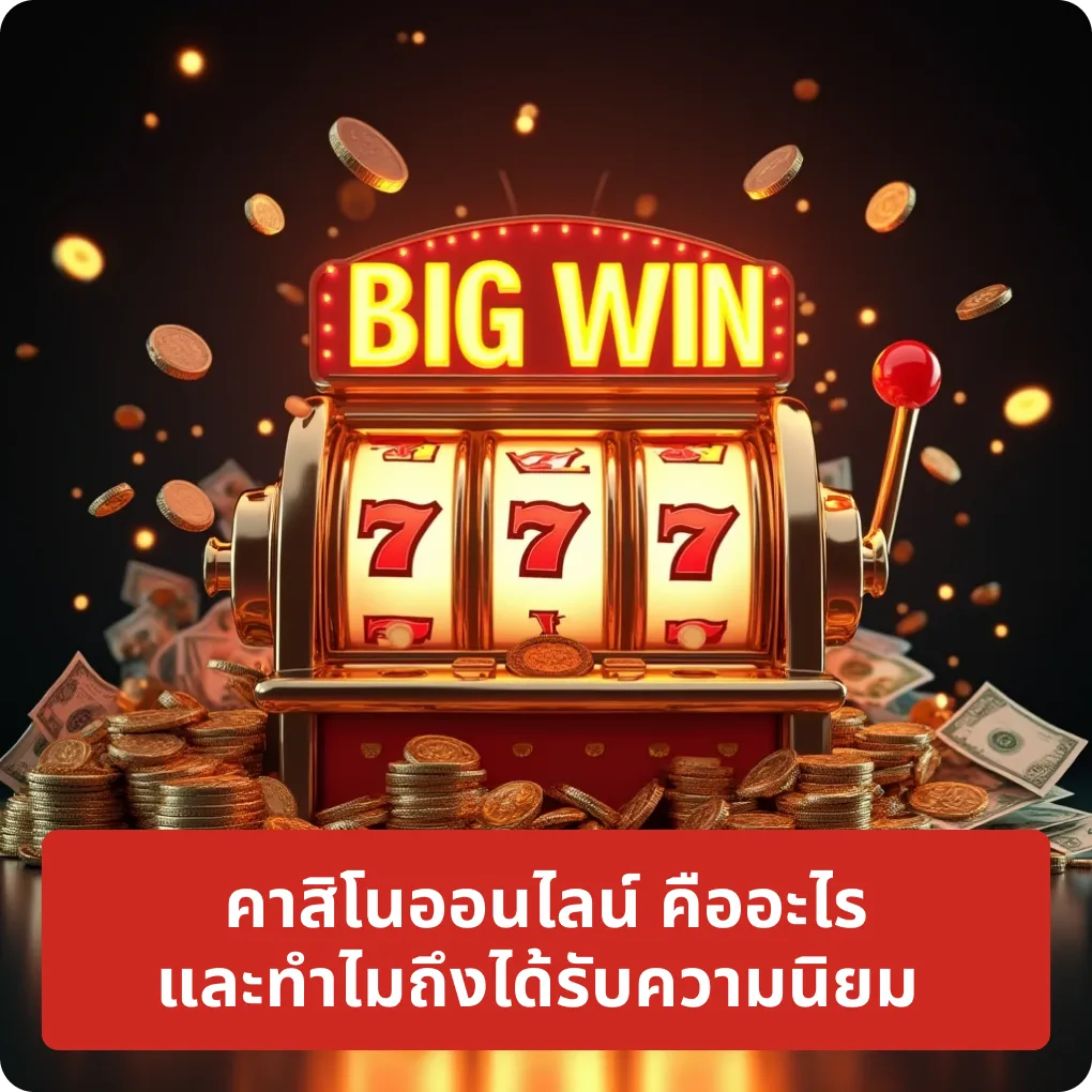 คาสิโนออนไลน์ คืออะไร และทำไมจึงได้รับความนิยม